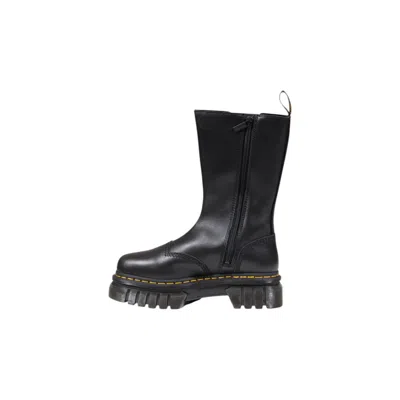 Dr. Martens' Dr. Martens Black Leather Women's Boot In Black