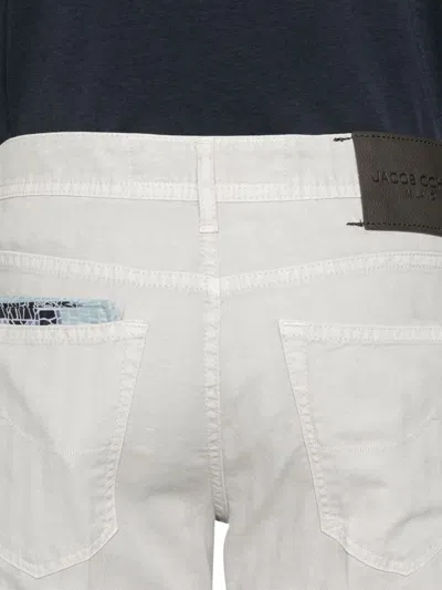 Jacob Cohen Cotton Pony-patch Sean Relaxed Jeans In Grey