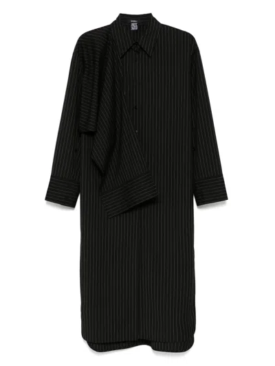 Goen J Knot Detailed Dress In Black