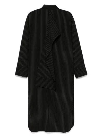 Goen J Knot Detailed Dress In Black