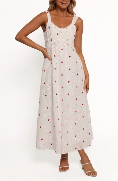 Petal And Pup Petal & Pup Salli Eyelet Embroidered Sundress In White