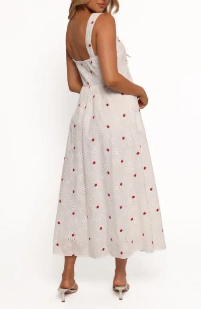 Petal And Pup Petal & Pup Salli Eyelet Embroidered Sundress In White