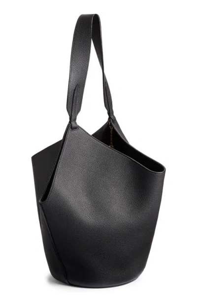 Khaite Small Lotus Tote Bag In Black