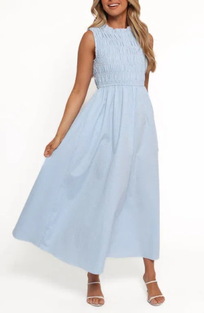 Petal And Pup Petal & Pup Lanna Smocked Sundress In Blue