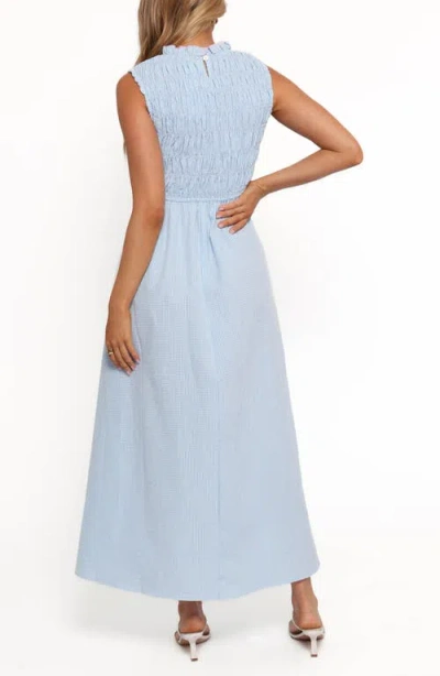 Petal And Pup Petal & Pup Lanna Smocked Sundress In Blue