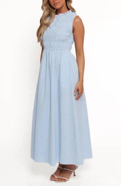 Petal And Pup Petal & Pup Lanna Smocked Sundress In Blue