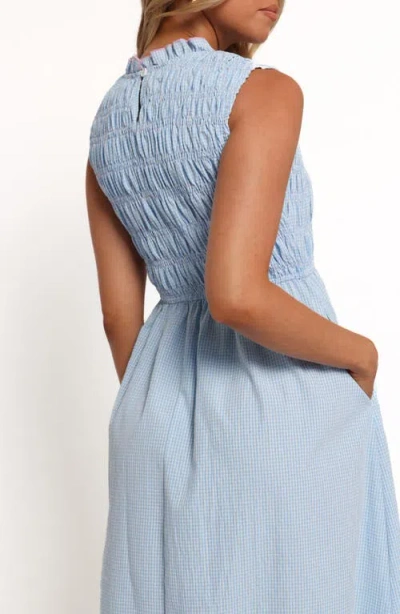 Petal And Pup Petal & Pup Lanna Smocked Sundress In Blue