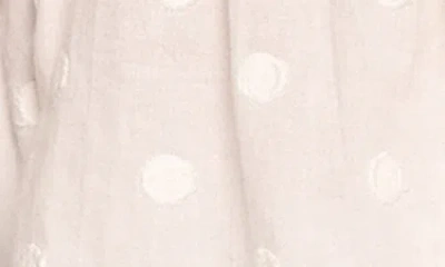 Petal And Pup Petal & Pup Carlen Clip Dot Tie Front Cotton Shorts In Multi