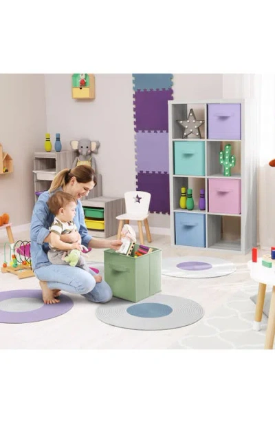Sorbus 6-pack Collapsible Storage Cubes In Pastel Multi-color