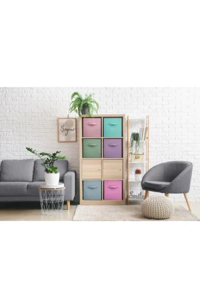 Sorbus 6-pack Collapsible Storage Cubes In Pastel Multi-color