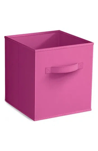 Sorbus Collapsible Storage Cube In Pink
