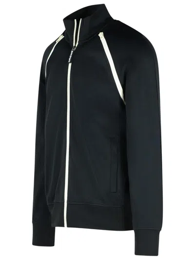 Palm Angels Track' Black Polyester Blend Jacket In Black