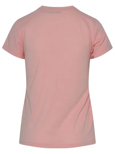 Polo Ralph Lauren Logo Cotton T-shirt In Pink