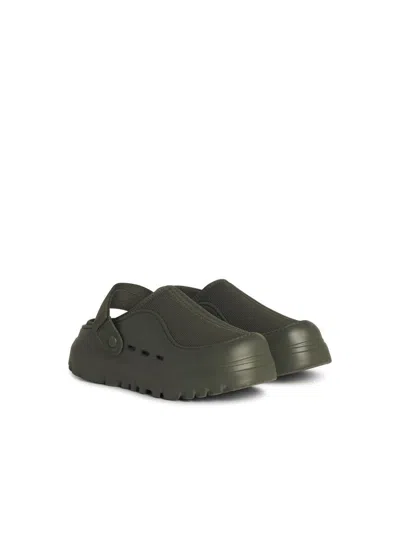 Ugg Peakmod Green Mesh Blend Slippers In Green