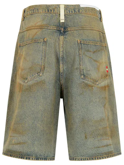 Amish Tommy Trousers Grey In Blue