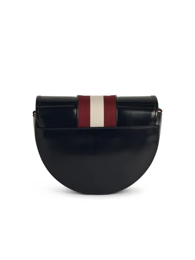 Bally Flap Shoulder Bag In Black