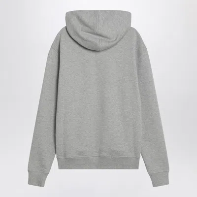 Ami Alexandre Mattiussi Ami Paris Ami De Coeur Grey Hoodie