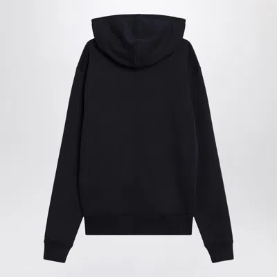 Ami Alexandre Mattiussi Ami Paris Ami De Coeur Navy Blue Hoodie