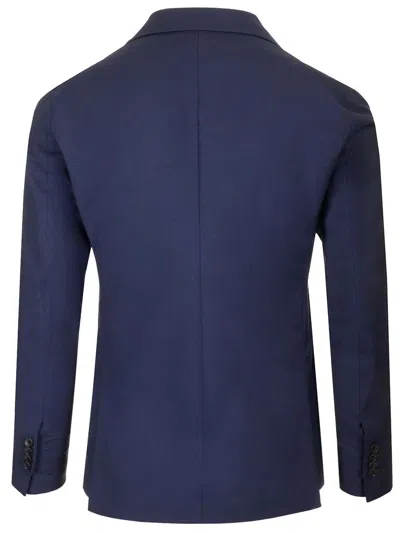 Shop Tagliatore Montecarlo Jackets Blue