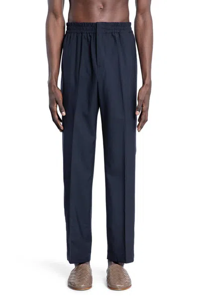 Bottega Veneta Trousers In Blue
