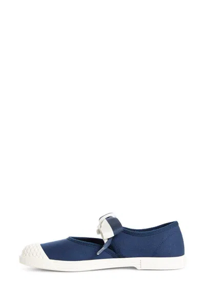 Valentino Woman Blue Sneakers In Blue