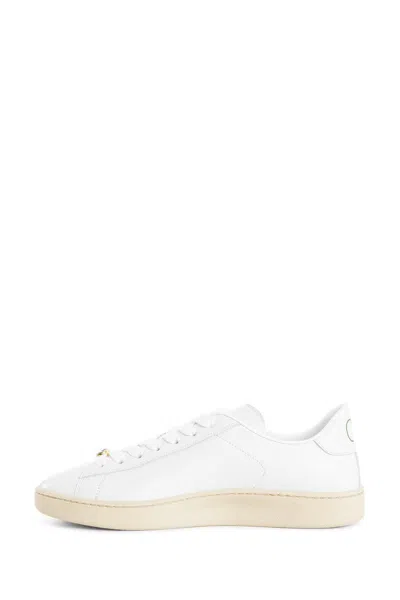 Valentino White Leather Vlogo Signature Sneakers In White