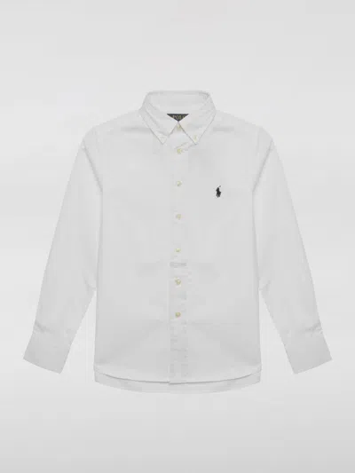 Polo Ralph Lauren Slim Fit Tops Shirt In White