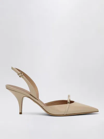 Ferragamo Slingback Pumps With Bow - Pink In Nude