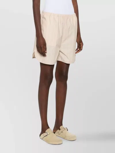 Filippa K Striped Drawstring Shorts