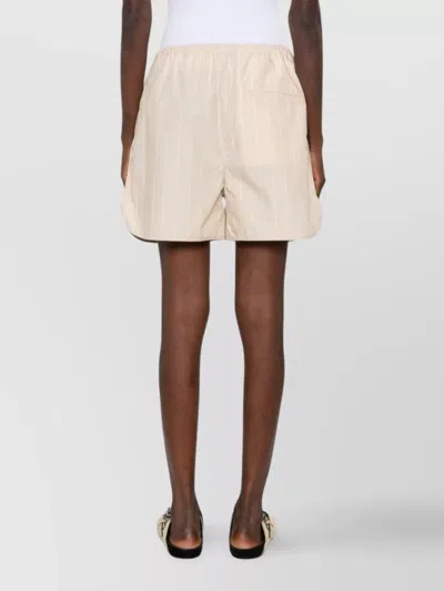 Filippa K Striped Drawstring Shorts