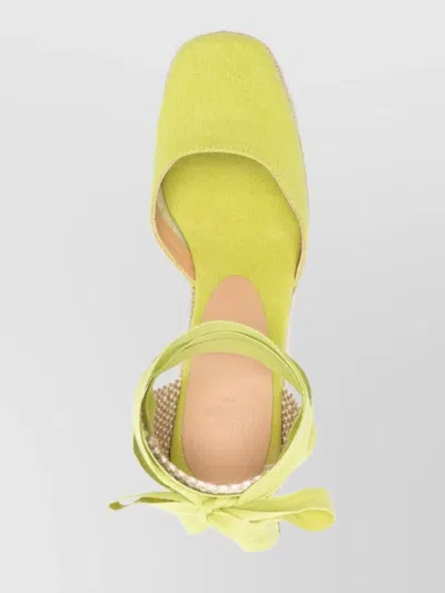 Castaã±er Tina Raffia Wedge Espadrilles