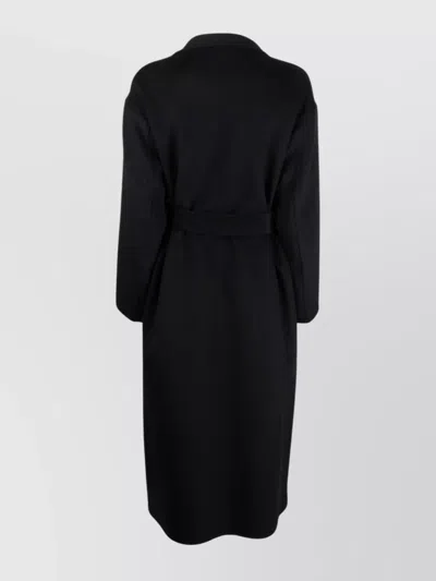 Filippa K Alexa Wool-cashmere Blend Long Coat In Blau