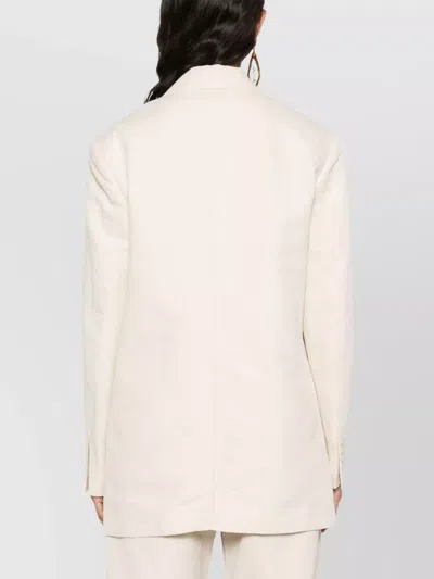 Filippa K Linen And Cotton Blend Blazer Jacket