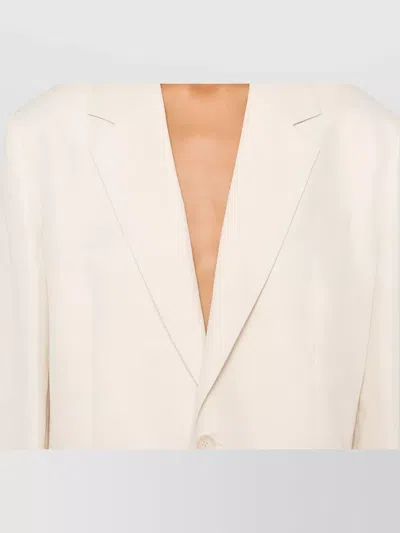 Filippa K Linen And Cotton Blend Blazer Jacket