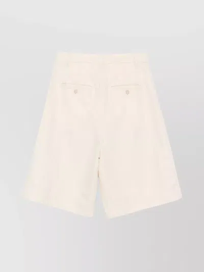 Filippa K Linen And Cotton Blend Shorts