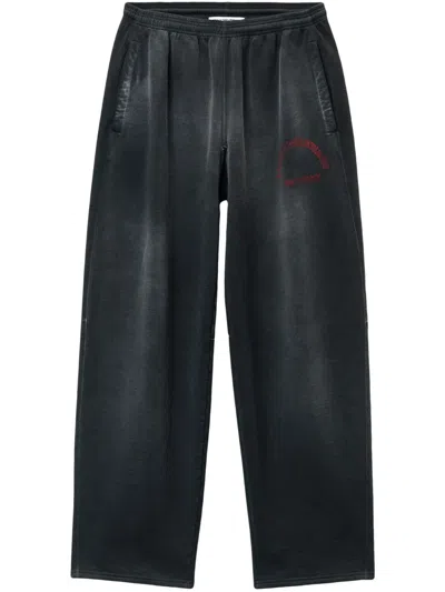 Alexander Wang Graphic Articulated Hose In Schwarz