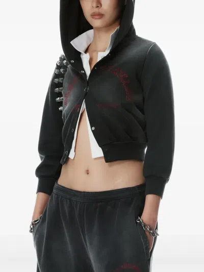 Alexander Wang Graphic Articulated Hose In Schwarz