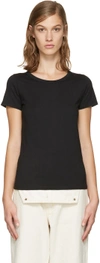 VISVIM Black Ultimate T-Shirt,0316205010001