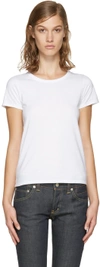 VISVIM White Ultimate T-Shirt,0316205010001