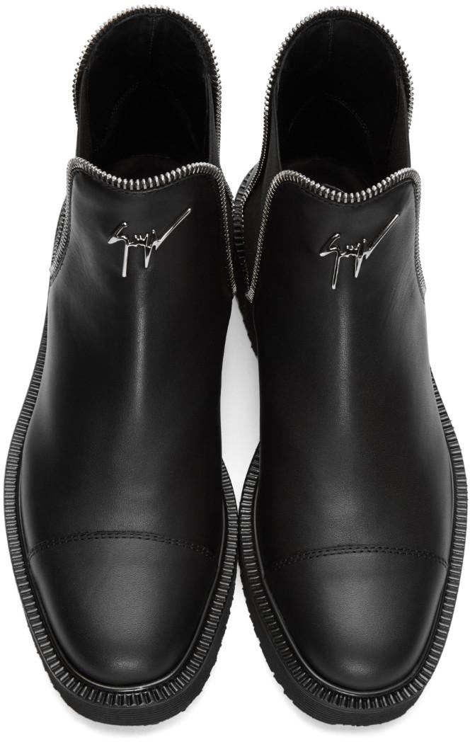 giuseppe zanotti chelsea boots