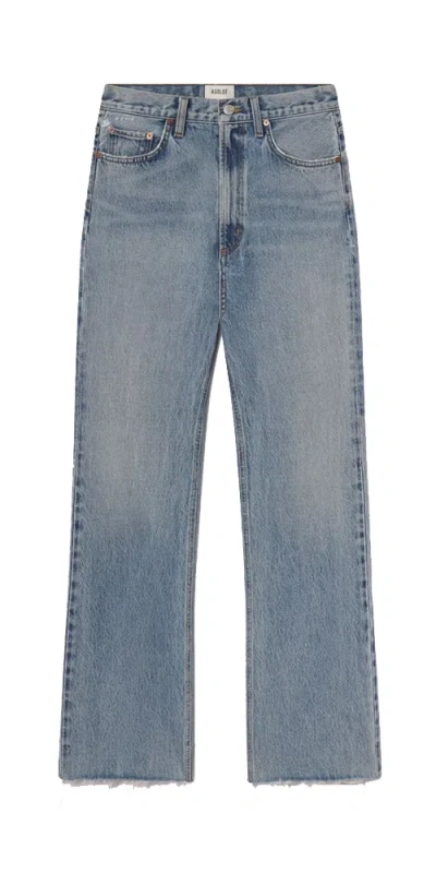 Agolde Leena Jean Stage In Blue