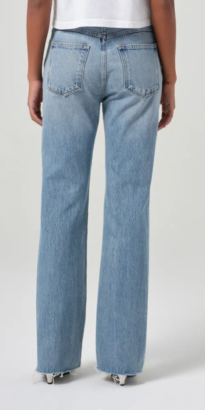 Agolde Leena Jean Stage In Blue