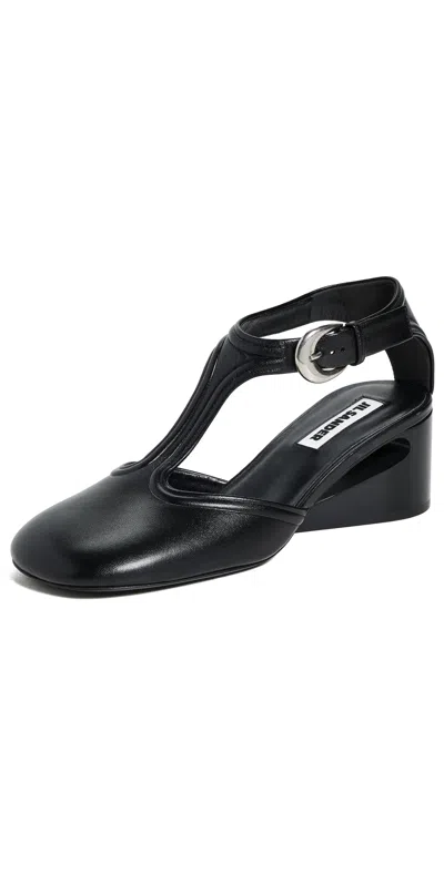 Jil Sander Sandals Woman In Black