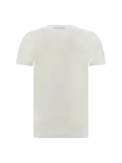 Dolce & Gabbana Men White Cotton T-shirt In White