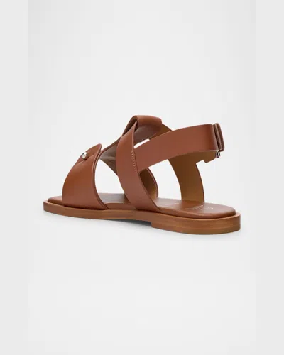 Christian Louboutin Chambeliss Strappy Open-toe Sandals In Brown