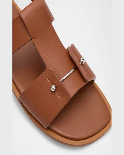 Christian Louboutin Chambeliss Strappy Open-toe Sandals In Brown