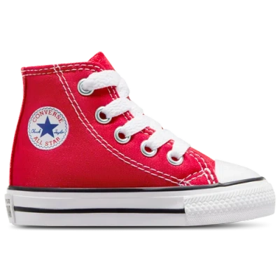 Converse Boys   All Star High Top In Red/red