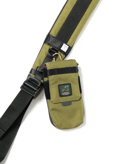 As2ov Cordura Standard Series Phone Case In Green