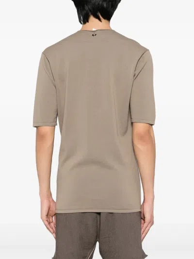 Label Under Construction Cotton T-shirt In Neutrals