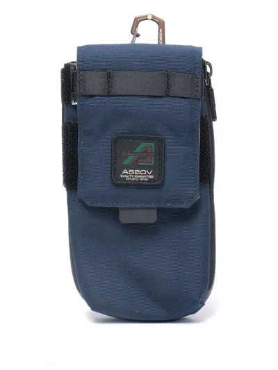 As2ov Cordura Standard Series Phone Case In Blue